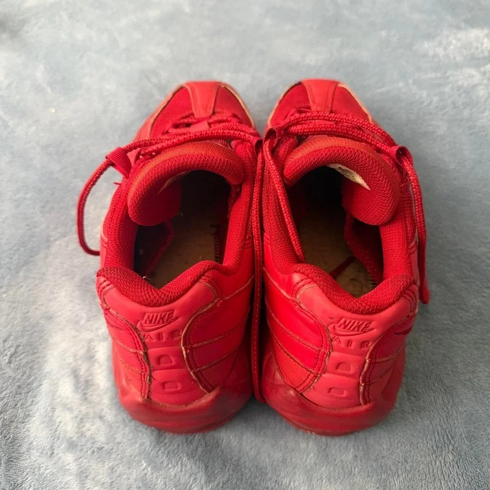 Nike Air Max 95 Varsity Triple Red Shoes, CQ9969-600 Men's 8.5 *NO insoles